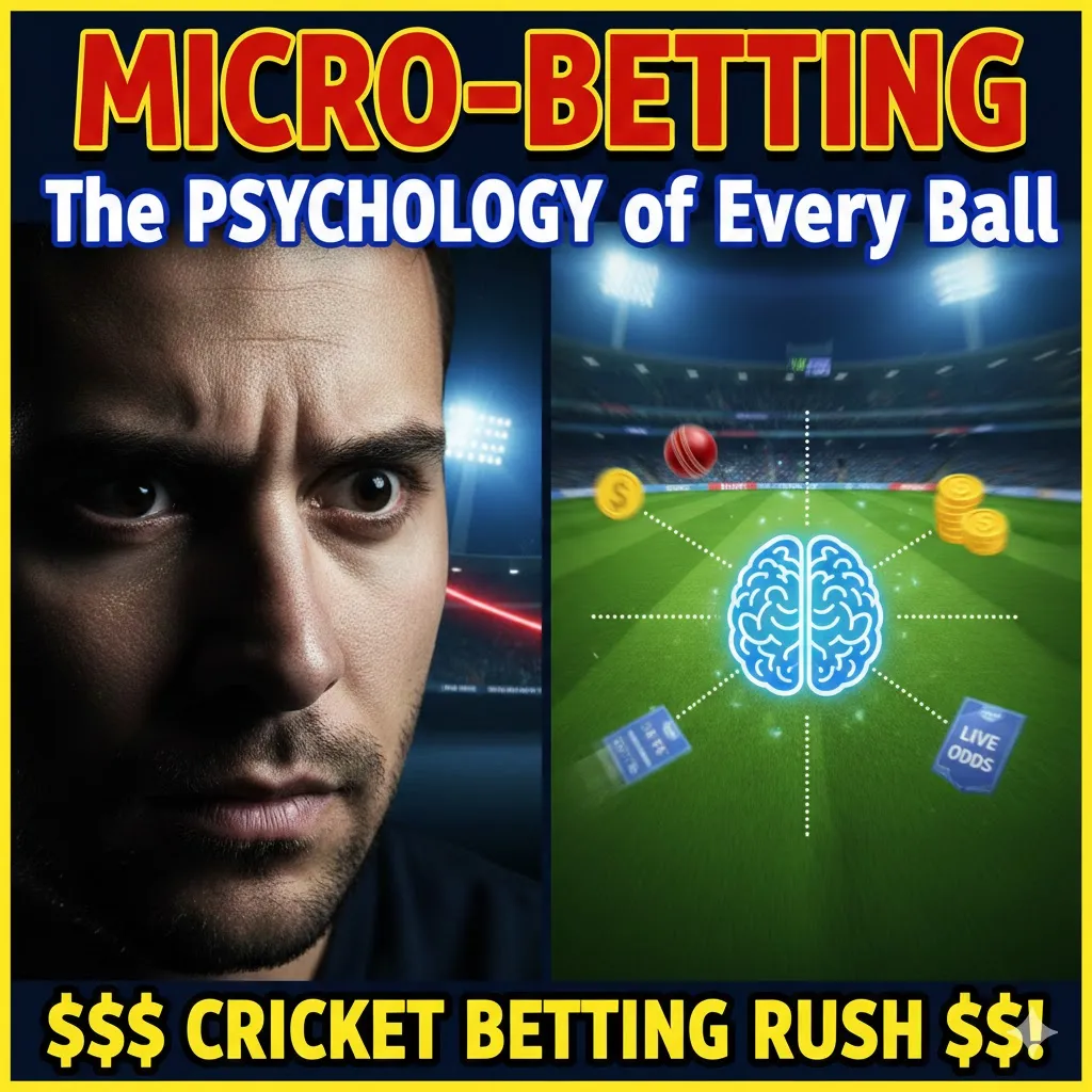 Micro-Betting: The Psychology Behind Betting on Every Ball in Cricket